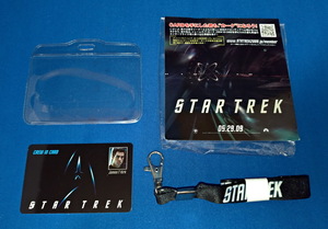 STAR TREK IDカード付きネックストラップ☆非売品/Not For Sale☆スター・トレック