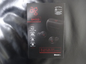 新品未使用　final　ag BASS2 ノイキャン　Bluetooth5.2　IPX5　 ワイヤレスイヤホン