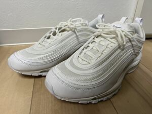 【中古美品】【送料無料】NIKE ナイキ エア マックス 97 / NIKE AIR MAX 97 921826-101 メンズ 28cmホワイト 