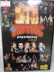 音楽125 即決 NSYNC popodyssey Live イン・シンク ポップ・オデッセイ・ツアー 2001年夏 ジャスティン JC ランス ジョーイ クリス