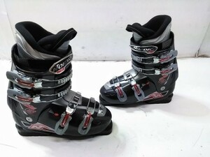 ○NORDICA ONE 6 ノルディカ ワン ブラック FLEX INDEX 40 26-26.5cm 305mm スキーブーツ E-12208 @100 ○