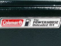 □coleman コールマン ツーバーナー コンロ THE POWERHOUSE Unleaded 414 A-1288@140□_画像10