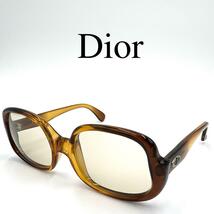 Christian Dior ディオール サングラス 眼鏡 CDロゴ 保存袋付き_画像1