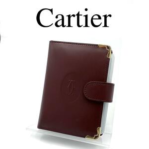 希少 Cartier カルティエ パスケース カードケース ギャランティカード付