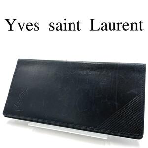 Yves saint Laurent イヴサンローラン 長財布 YSLロゴ