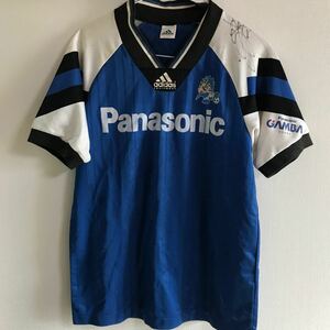 ガンバ大阪　1993-94年頃 カップ戦用 ホームレプリカユニフォーム Mサイズ Panasonic gamba