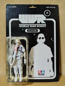 新品 ThreeA WWRp DIY de PLUME 1/12 Ashley Wood 3A アシュレイウッド スリーエー ak wwr popbot TK TQ デザイナーズトイ