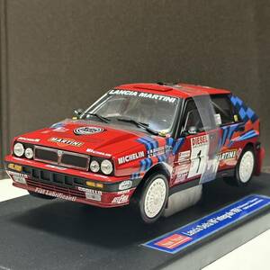 1/18 サンスター ランチア デルタ 外箱付 ミニカー 未使用に近い sun star lancia delta HF インテグラーレ 16v integrale rally ラリー