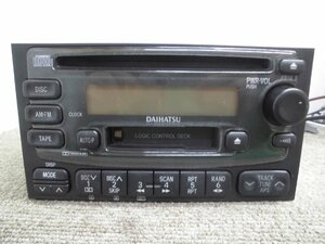 ☆ 【ジャンク品】ダイハツ 純正オーディオ CD/チュ－ナー 2DIN 86180-97206 パナソニック製 CQ-JD0000A 231228　☆