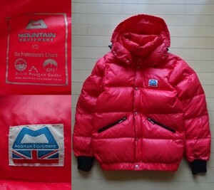 【Mountain Equipment】ダウンパーカー レッド SIZE:XS (マウンテンイクイップメント)