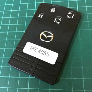 MZ4055 Lamp Light Mazda Подличная дистанционная карта без ключа Viane Premacy MPV и т. Д. Обе стороны слайд -4 кнопок