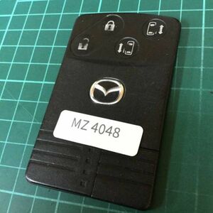 MZ4048 Lamp Light Mazda Подличная карта дистанционного управления без ключа Viane Preemacy MPV и т. Д. Обе стороны слайд -4 кнопок