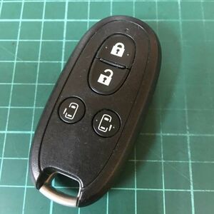 NI6148点灯なし 日産 純正 007YUUL0212スマートキーレス パレット ソリオ ルークス等 MA15S スズキ スライド 4ボタン