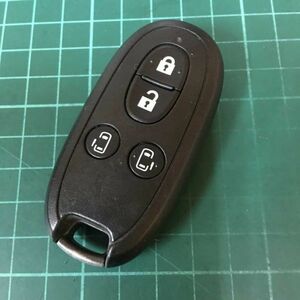 NI6144点灯 日産 純正 007YUUL0212スマートキーレス パレット ソリオ ルークス等 MA15S スズキ スライド 4ボタン