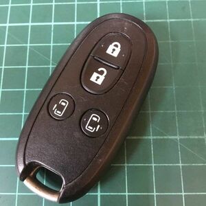 SU11941点灯なし スズキ 純正 007YUUL0212スマートキーレス パレット ソリオ ルークス等 MA15S 日産 スライド 4ボタン