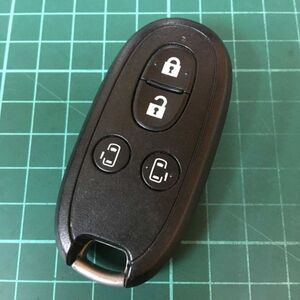 SU11937点灯なし スズキ 純正 007YUUL0212スマートキーレス パレット ソリオ ルークス等 MA15S 日産 スライド 4ボタン