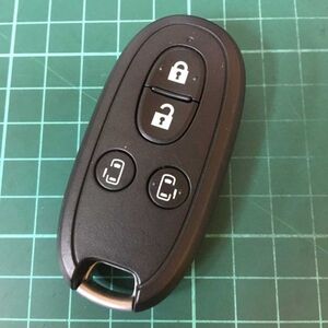 SU11932点灯なし スズキ 純正 007YUUL0212スマートキーレス パレット ソリオ ルークス等 MA15S 日産 スライド 4ボタン