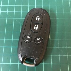 SU11921点灯なし スズキ 純正 007YUUL0212スマートキーレス パレット ソリオ ルークス等 MA15S 日産 スライド 4ボタン