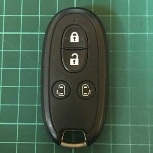 SU11891点灯 スズキ 純正 007YUUL0212スマートキーレス パレット ソリオ ルークス等 MA15S 日産 両側スライド 4ボタン