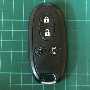 SU11886点灯 スズキ 純正 007YUUL0212スマートキーレス パレット ソリオ ルークス等 MA15S 日産 両側スライド 4ボタン