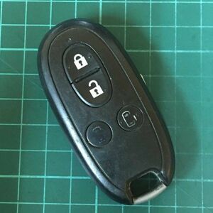 SU11865点灯 スズキ 純正 007YUUL0212スマートキーレス パレット ソリオ ルークス等 MA15S 日産 両側スライド 4ボタン