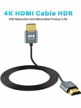 19(Twozoh HDMIケーブル 柔らか 5M HDMIケーブル細線 ハイパースリム HDMI 2.0ケーブル 軽量 4K HDMI短い 極細3D/4K@60Hz 2160P 1080P_画像5