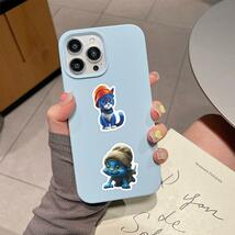 スマーフキャット ステッカー 60枚セット Smurf Cat ミーム TikTok 仮想通貨 アプリ ゲーム 猫 ねこ ネコ PVC 防水 シール_画像8