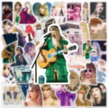 Taylor Swift テイラースウィフト ステッカー 50枚セット PVC 防水 シール シンガー 歌手 アーティスト ポップ ポップス_画像6