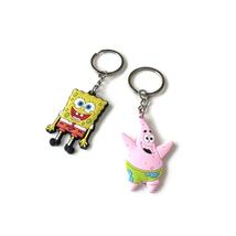 SpongeBob スポンジボブ キーホルダー セット キーリング パトリックスター アクセサリー 雑貨 キャラクター_画像3