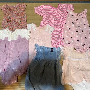 可愛い服まとめ買い　女の子 70サイズ　ロンパース ベビー服　GAP キッズ 半袖