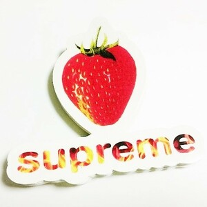 2016SS Supreme Berry Sticker！シュプリーム ステッカー 即日出荷 イチゴ ストロベリー 苺