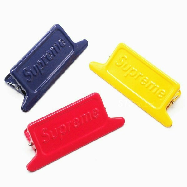 オンライン購入 Supreme Dulton Small Clips (Set of 3) シュプリーム ダルトン Clips マルチカラー 新品使用即日出荷 4.5cm x 8.5〜11.5cm