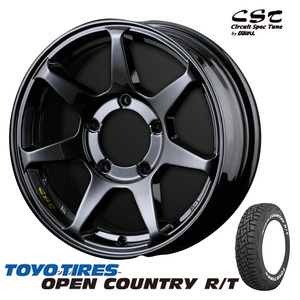 新品 ジムニー 4本セット タイヤ アルミ ホイール 185/85R16 105/103N 16インチ TOYO オープンカントリー ゼロワンハイパー 5.5J +22 5/139