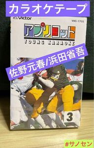 ★未開封★【カセットテープ】アプリコットヤングカラオケ『佐野元春/浜田省吾』