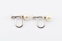 美品 MIKIMOTO パール イヤリング ミキモト レディース アクセサリー_画像3