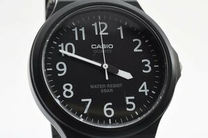 カシオ ラウンド ラバーバンド クォーツ メンズ 腕時計 CASIO