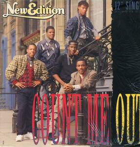 LP US盤 New Edition / COUNT ME OUT【Y-458】