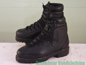X503* Vintage армия треккинг ботинки хороший тест чёрный черный мужской 27cm