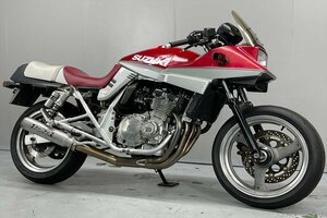 GSX250Sカタナ 売り切り！１円スタート！レストアベース、部品取りにおすすめ！☆始動動画有☆エンジン好調！1991年！全国配送！福岡佐賀