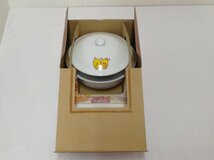 【未使用】新春限定 日清食品 チキンラーメン 陶器製 どんぶりセット ひよこちゃん＆モモピーバージョン ふた付 2005年 酉年 ラーメンなし_画像2