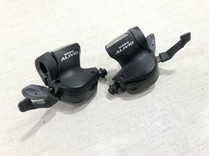 シマノALIVIO SL-M410 シフター 3x8速 全国レターパックプラス520円で発送します MTB クロスバイク