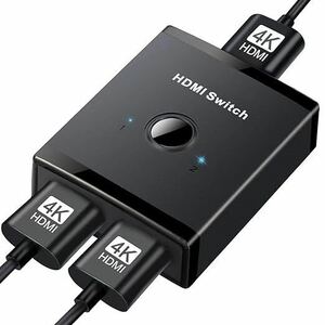 【2023新型】HDMI 切替器 4k@60Hz HDMI 分配器 NUIKOTI双方向 HDMIセレクター 切り替え器