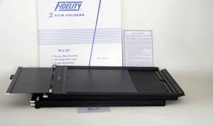 Fidelity Elite フィデリティ エリート 8x10 CUT FILM HOLDER カットフィルムホルダー 2枚セット 元箱付き No.1