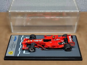 BBR 1/43 ferrari F2007 kimi raikkonen フェラーリ ライコネン world champion 2007バーレーンGPマルボロ仕様marlboro bahrain