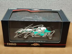 エブロEBBRO　ペトロナストムスF3井口卓人F308マカオGP MACAU 1/43直筆サイン入り