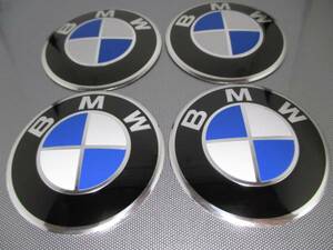 送料込☆国内発送　NEW 　BMW　ホイールセンターキャップシール　青白☆