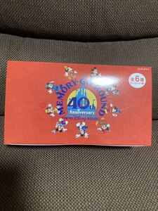 送料無料 新品 東京ディズニーランド 40周年 MEMORY-GO-ROUND ミニチュアトイ メモリーゴーラウンド ディズニーリゾート