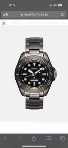 1円！未使用 SEIKO NEIGHBORHOOD SBDJ059 プロスペックス Scuba 腕時計 保護フィルム付き！コマつめ無し ネイバーフッド Prospex セイコー