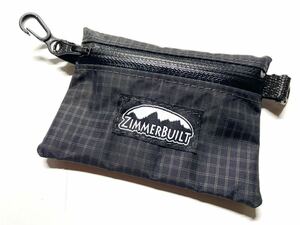 ZIMMER BUILT Clip Wallet BlackOut ジマービルト　財布　ウルトラライト　軽量　登山　トレラン　山と道　UL　ウォレット　ポーチ