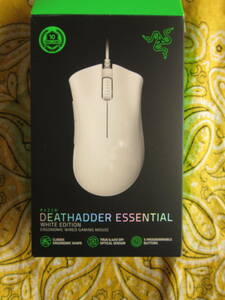  RAZER ゲーミングマウス DeathAdder Essential WHITE EDITION 白 ホワイト